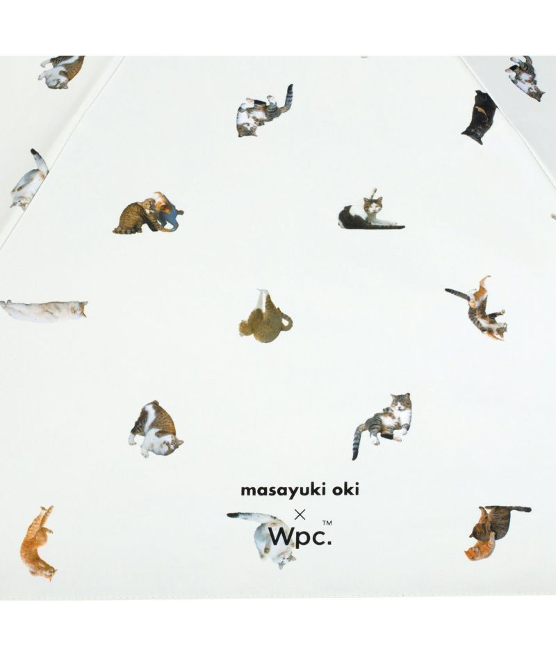 [Order] Masayuki Oki × Wpc. Cat Sun & Rain Folding umbrella 100% UV-Cut
