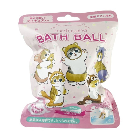 【Order】Mofusand Bubble Bath Ball Pink Animal