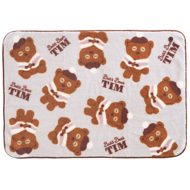 【訂貨】USJ Tim Bear 冬日系列 - 2-way Cushion 毛毯