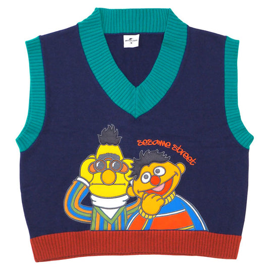 [Order] USJ Sesame Street Bert and Ernie knitted vest