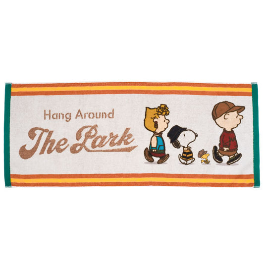 【Order】USJ Peanuts Hang Around THE PARK - Face Towel
