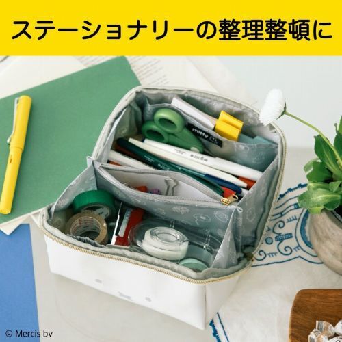 【訂貨】Miffy Face Box Pouch 大容量手提化妝袋