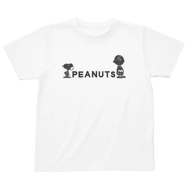 【Order】USJ Peanuts Snoopy & Charlie Monotone Series - Tshirt