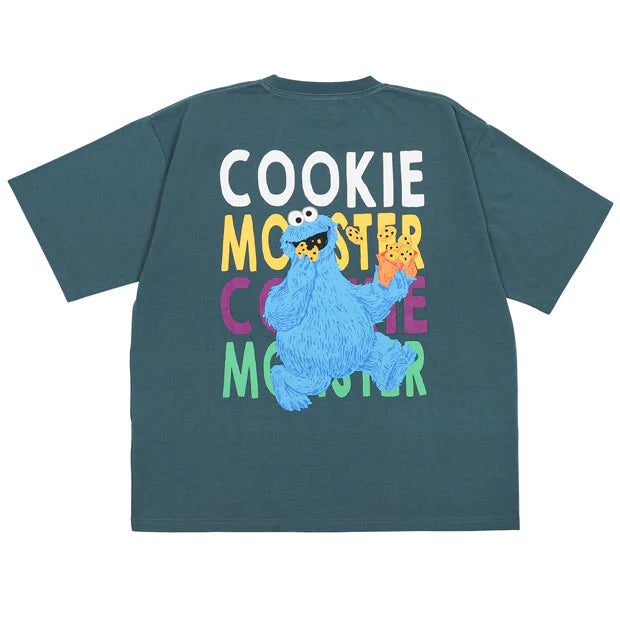 USJ 芝麻街 成人Tshirt（Cookie Monster）