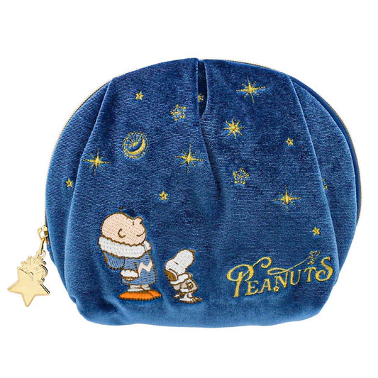 USJ PEANUTS 聖誕系列 - Snoopy & Charlie Brown Pouch 小物袋 化妝袋