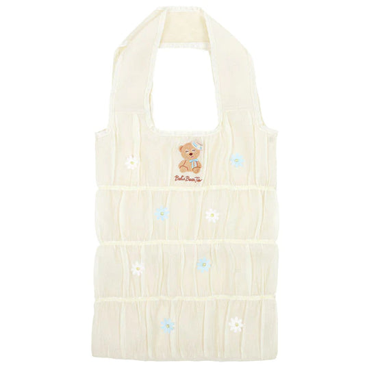 [Order] USJ Tim Bear Spring and Summer Daisy Series - Embroidered Tote Bag Eco Bag
