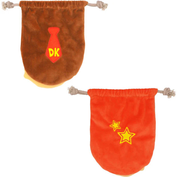 【Order】USJ Nintendo World Donkey Kong Series-Donkey Kong & Diddy Kong Drawstring Bag Set