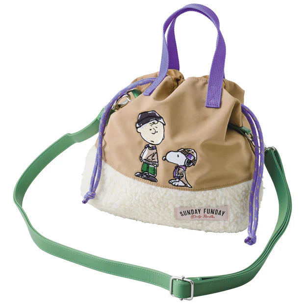 USJ Peanuts Sunday Funday - 索繩袋 Shoulder Bag