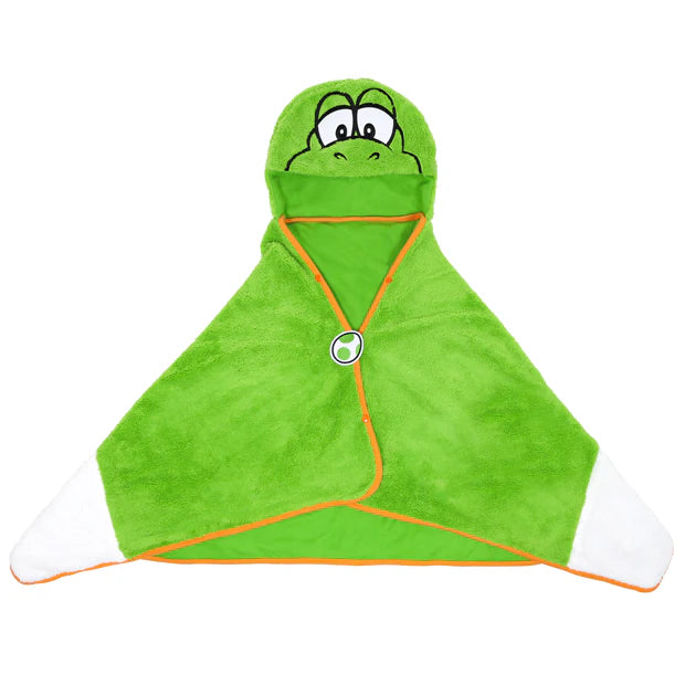 【Order】USJ Mario & Yoshi Hooded Blanket / Shawl