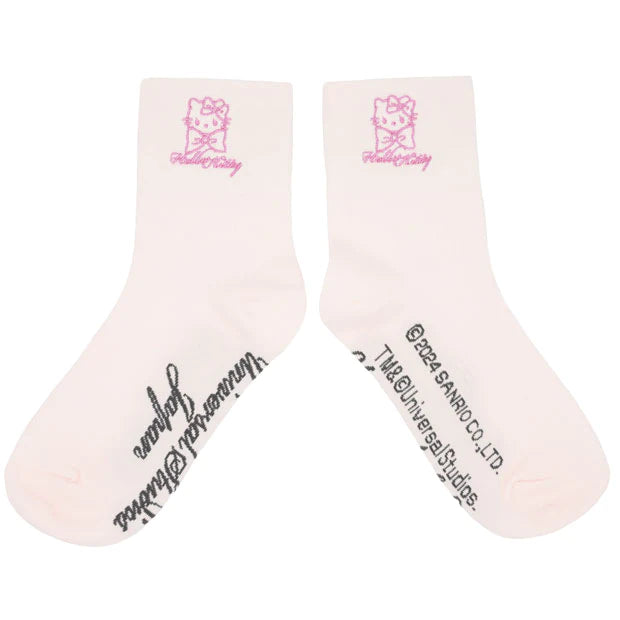 【訂貨】USJ Hello Kitty 春夏蝴蝶結系列 - 手袋/襪子/索袋
