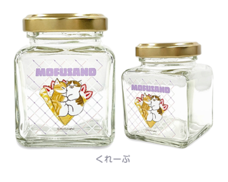 【Order】Mofusand Mini Glass Bottle