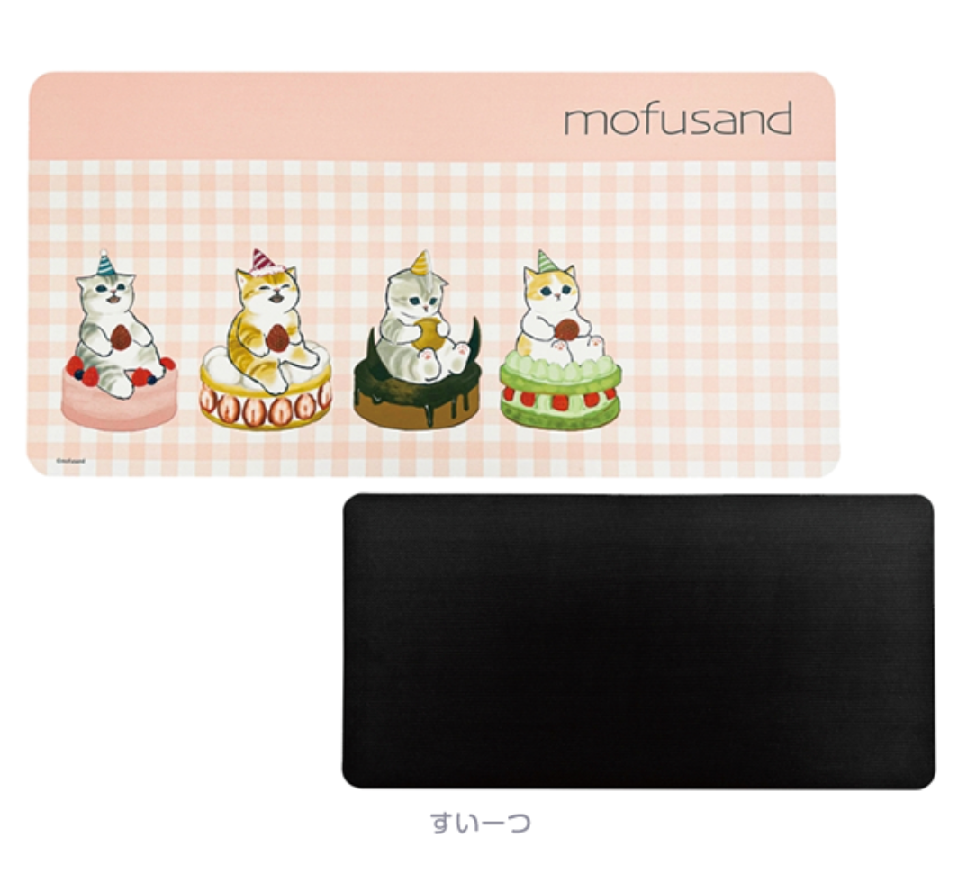 【訂貨】Mofusand Desk Mat