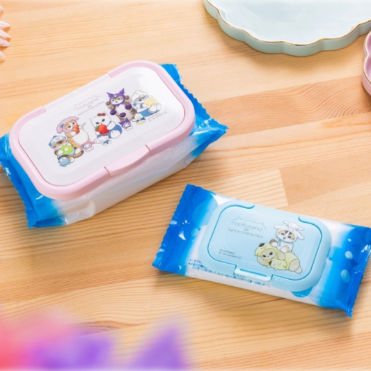 [Order] Mofusand x Sanrio 2nd Collaboration Series - Towel/Wet Wipe Cover