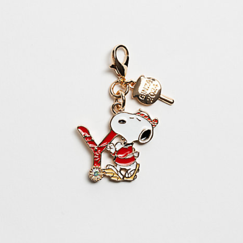 【預訂】Snoopy in Ginza 銀座展 - 字母小吊飾