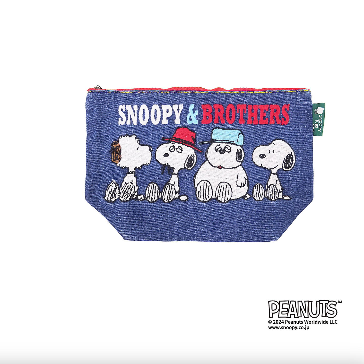 Snoopy & Brothers 牛仔布 Pouch