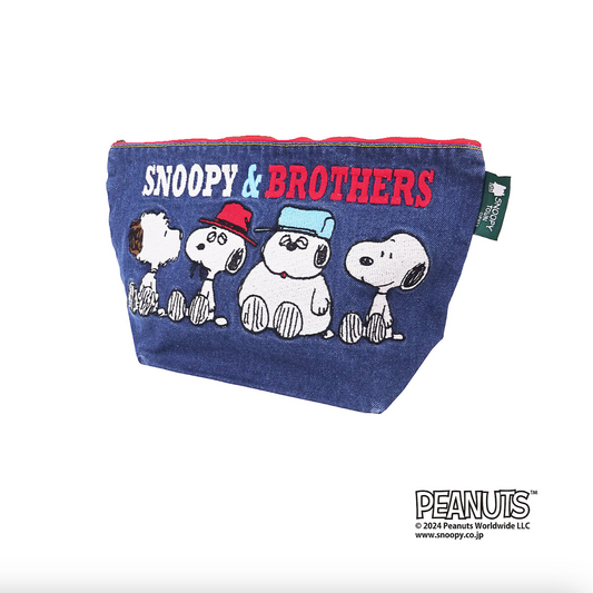 Snoopy & Brothers 牛仔布 Pouch
