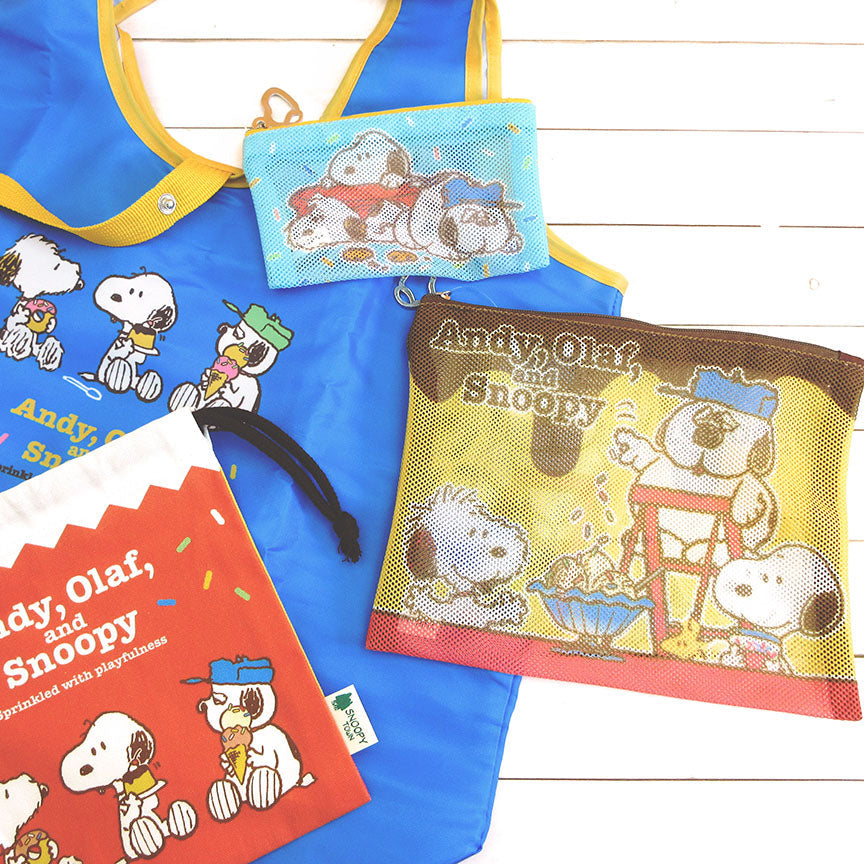 Snoopy Town Brother Fair 2025 - 索袋 / Mesh Pouch / 環保袋