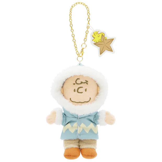 USJ PEANUTS 聖誕系列 - Charlie Brown 公仔掛飾（S）