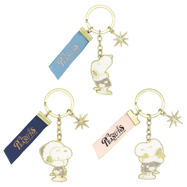 【Order】USJ PEANUTS Christmas Series - Metal Keychain Set