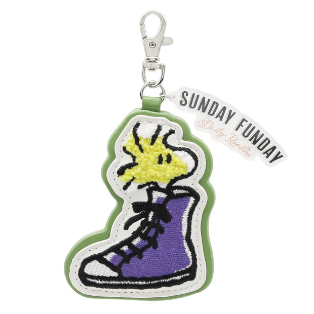 USJ Peanuts Sunday Funday - Woodstock 刺繡 Keychain