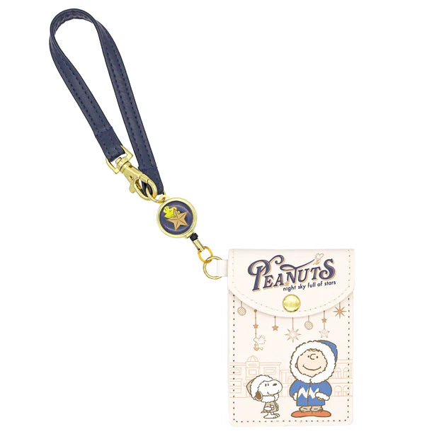 USJ PEANUTS 聖誕系列 - 伸縮繩卡套 證件套