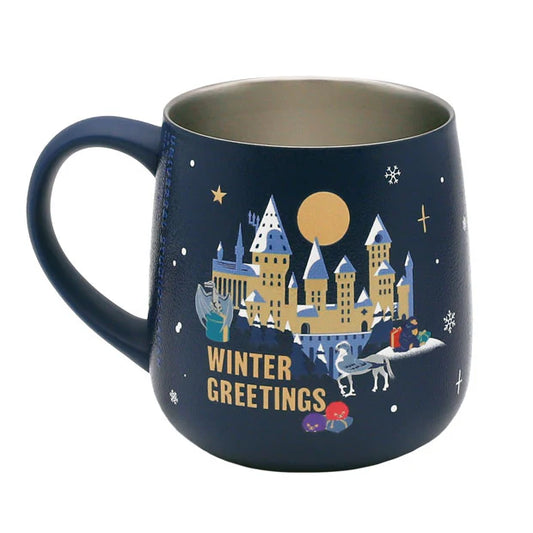 【Order】USJ Harry Potter WINTER AT HOGWARTS - Stainless steel thermos tumbler mug