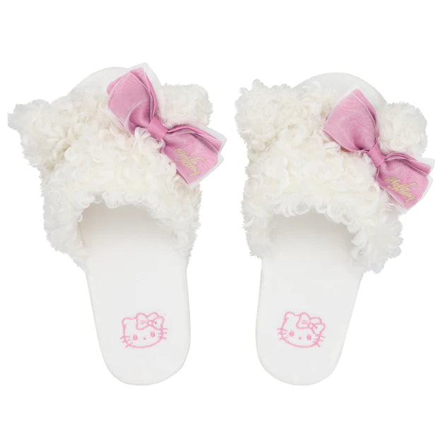 [Order] USJ Hello Kitty spring and summer ribbon series-towel/slippers/bath turban