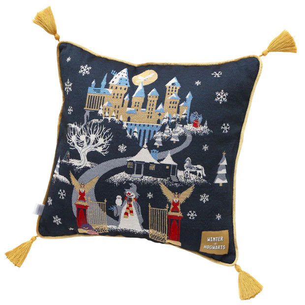 【Order】 USJ Harry Potter WINTER AT HOGWARTS - Bi-Color Big Cushion