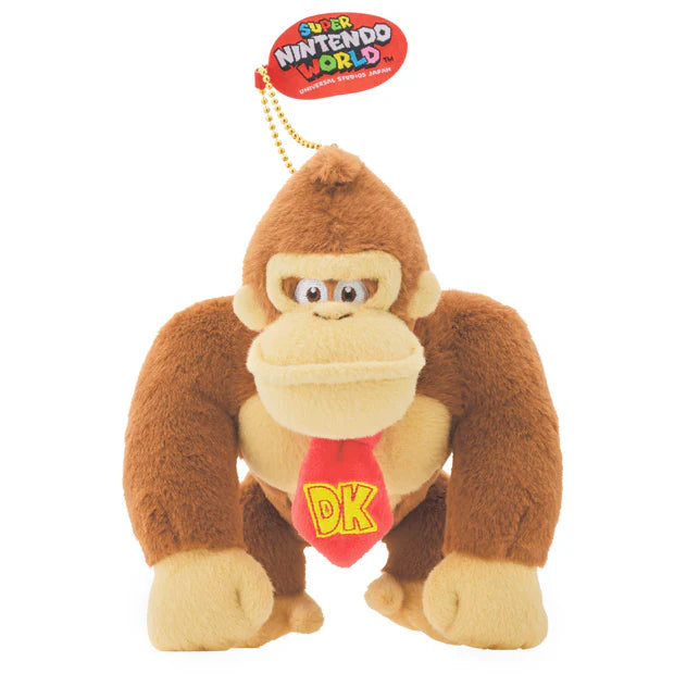 【Order】USJ Nintendo World Donkey Kong Series-Donkey Kong Plush Chain (Red Tag M)