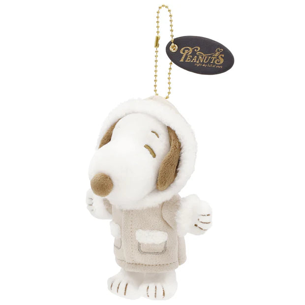 【Order】USJ PEANUTS Christmas Series-Snoopy & Charlie Brown Plush Chain (M)