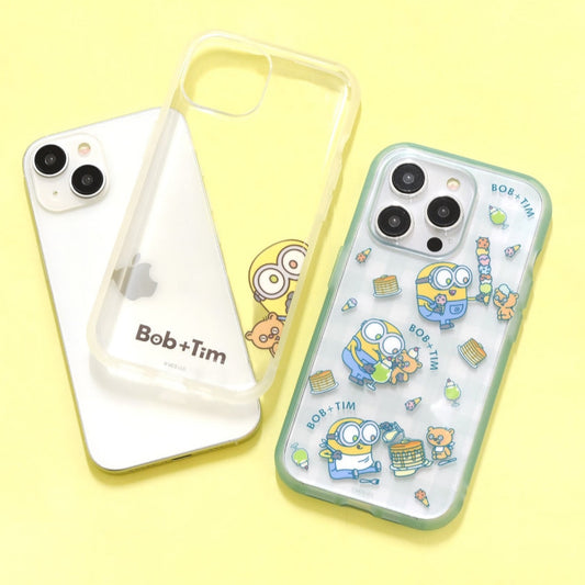 Minions Bob & Tim - 透明手機殼 iPhone Case (15Pro)