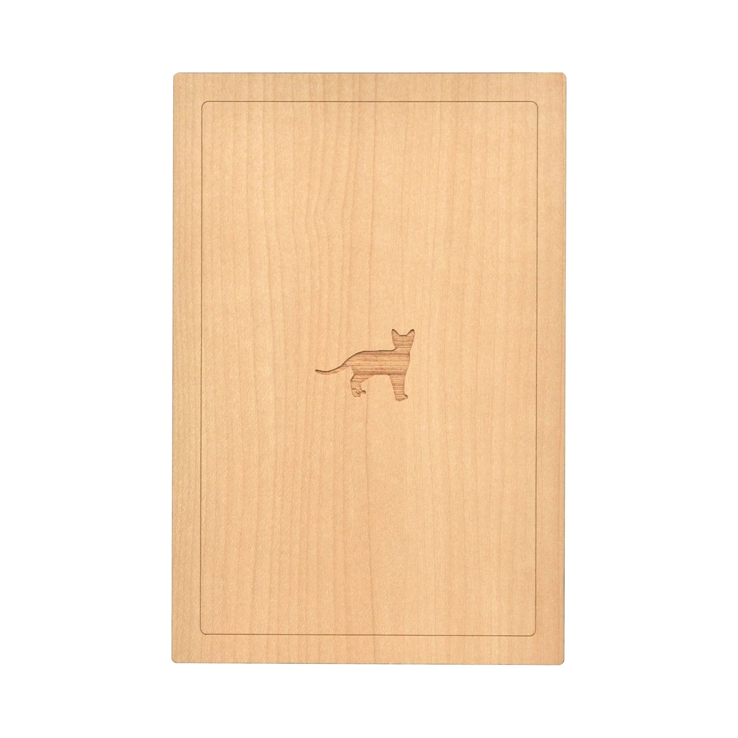 【Order | Nov】Japan Wooden Goshuin Book - Cat | Cut-off： Nov8