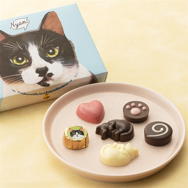 【Pre-order｜Feb】Valentine's Day Limited - Nekomyamire Cat Chocolate｜Cut-Off：Jan20