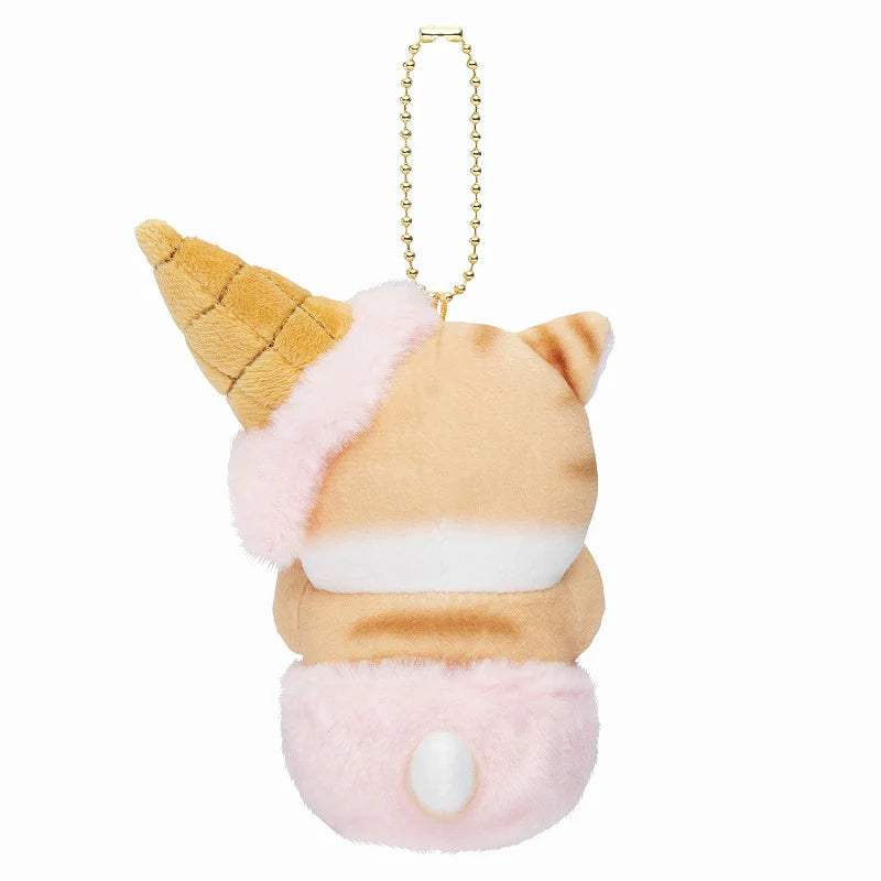 【Order】Mofusand Ice Cream Cat Plush Chain Mascot