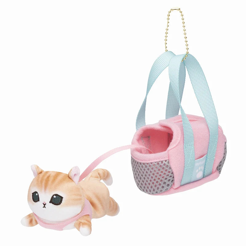 【Order】Mofusand Cat in Pet Bag Plush Chain