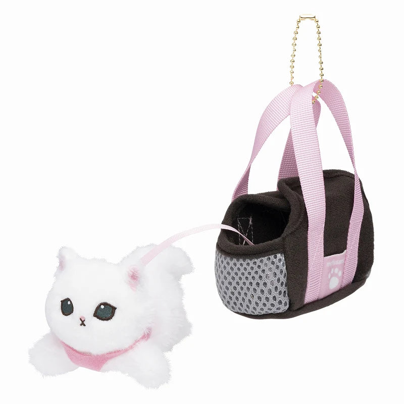 【Order】Mofusand Cat in Pet Bag Plush Chain