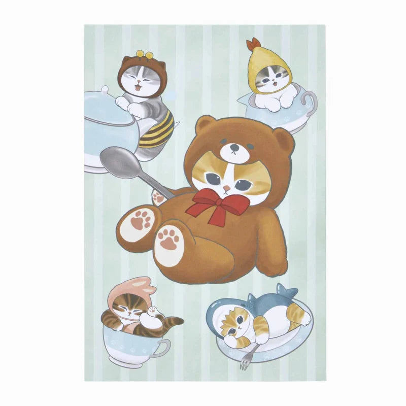 【Order】Mofusand Exhibition Limited Teddy Bear Postcard