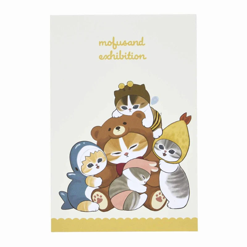 【Order】Mofusand Exhibition Limited Teddy Bear Postcard