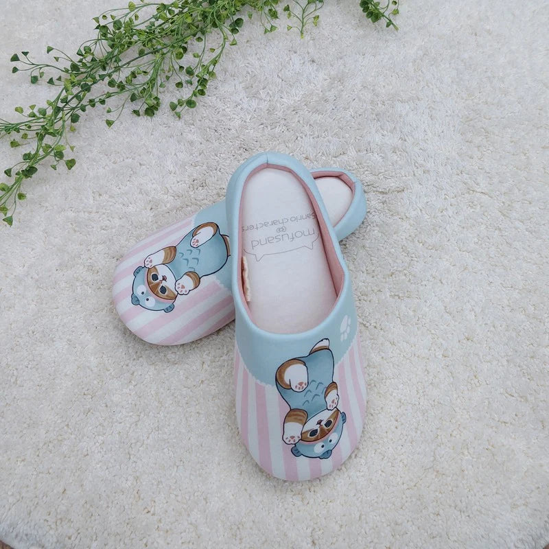 Mofusand x Sanrio 家居拖鞋（水怪）