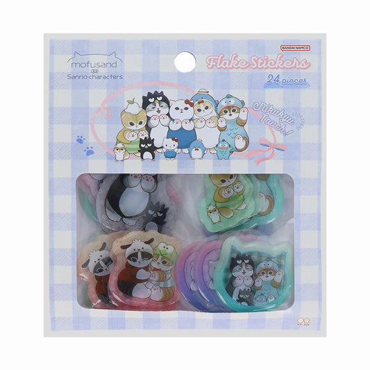 Mofusand x Sanrio Flake Stickers 貼紙
