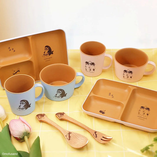 【Order】Mofusand shark cat tableware (Soup Cup / Mug Cup / Plate)