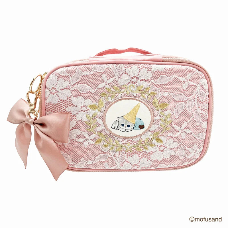 [Order] Mofusand Embroidered Lace Series - Cosmetic Pouch/Accessory Storage Bag/Card Holder and Coin Pouch