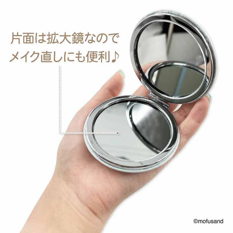 【Order】Mofusand Pastel - Round Compact Mirror