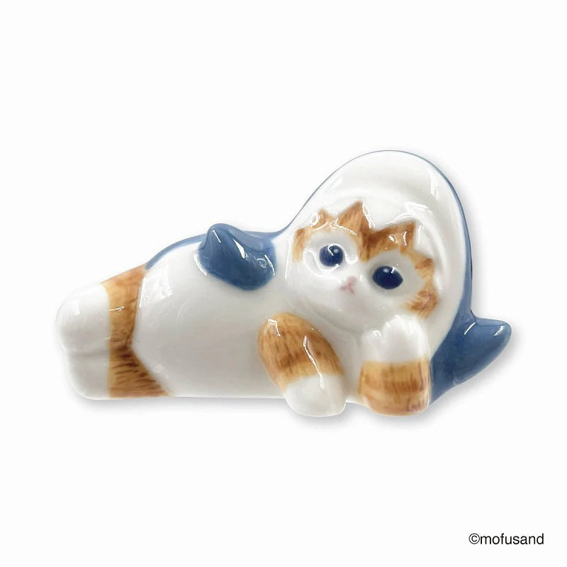 【Order】Mofusand Shark Cat Porcelain Chopstick Rest