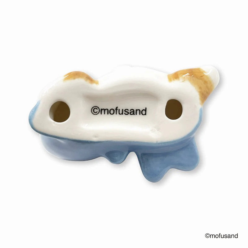 【Order】Mofusand Shark Cat Porcelain Chopstick Rest