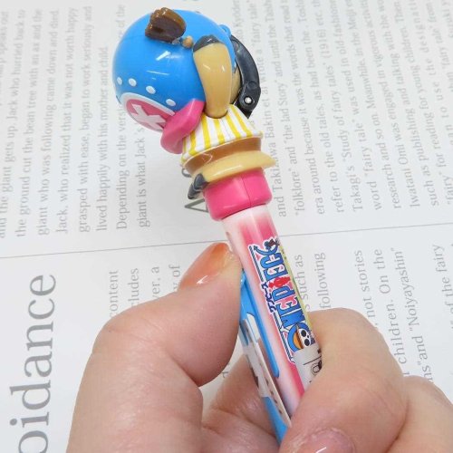 【Order】ONE PIECE Face Changing Ball Pen - Chopper/Luffy