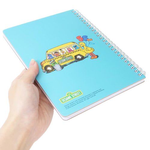 【Order】Sesame Street 55th Anniversary Stationery - A5 Ring Notebook