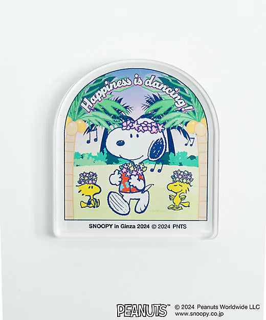【Pre-order】Snoopy in Ginza Exhibition - Acrylic Magnet