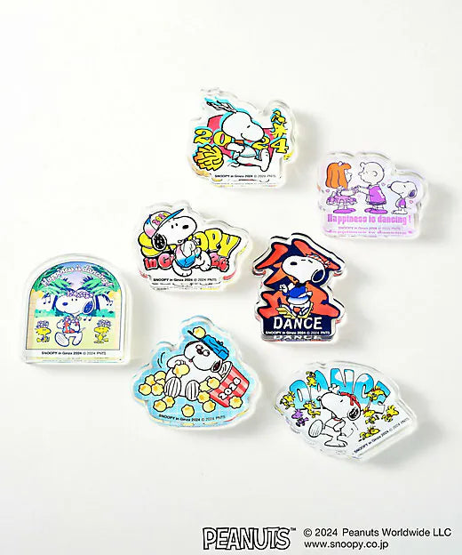 【預訂】Snoopy in Ginza 銀座展 - 亞加力磁鐵貼 磁石