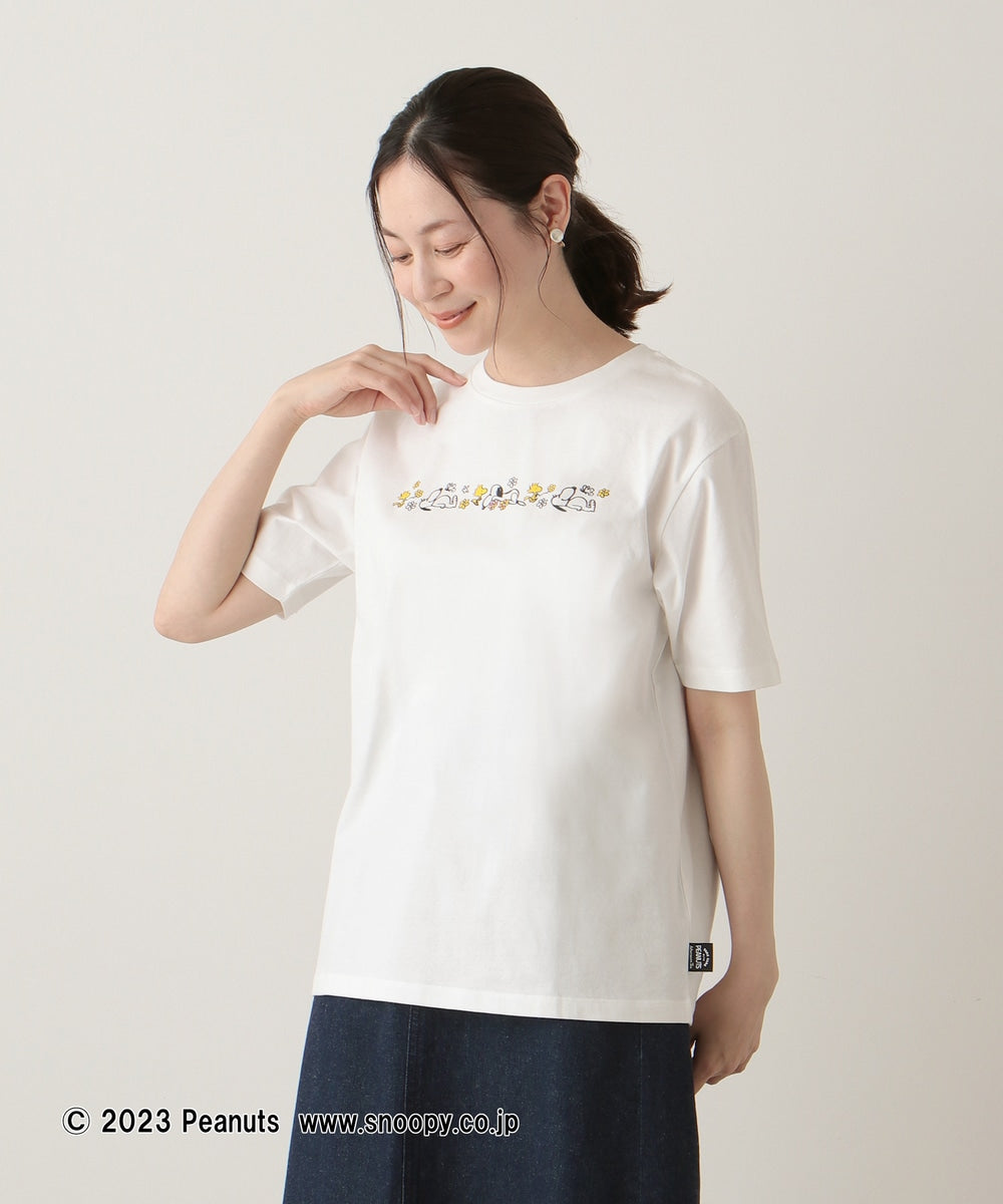 【Order】Afternoon Tea LIVING x "TAKE CARE WITH PEANUTS" Tshirt